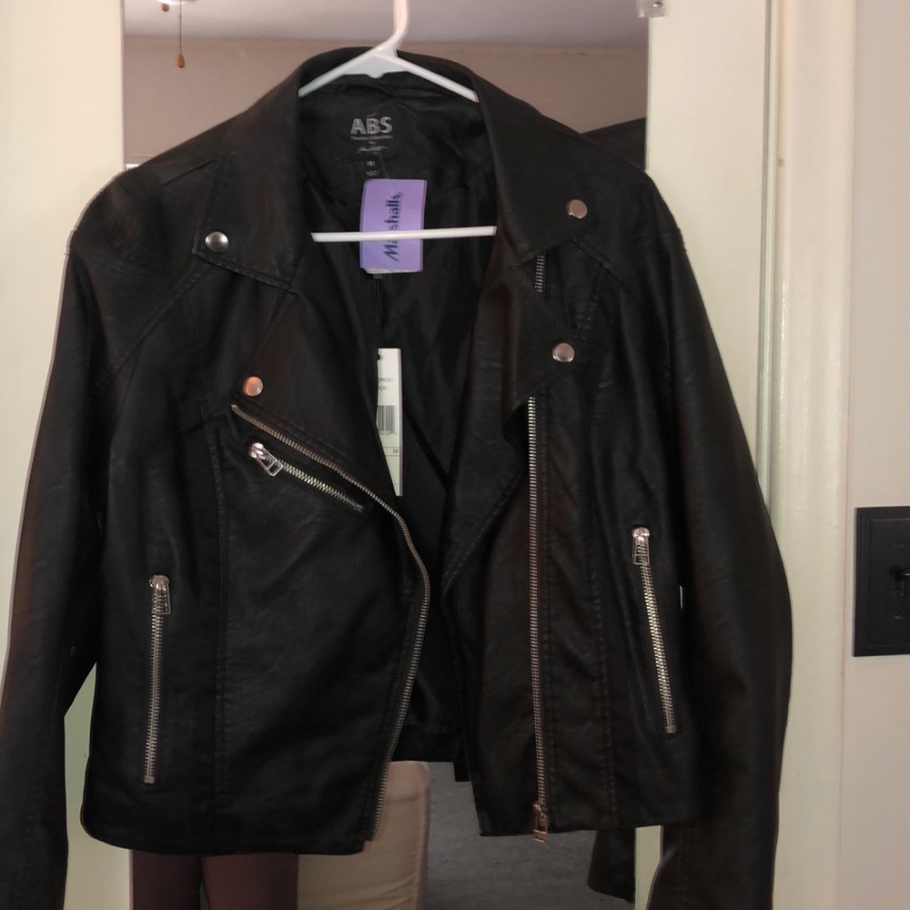 ABS faux leather jacket